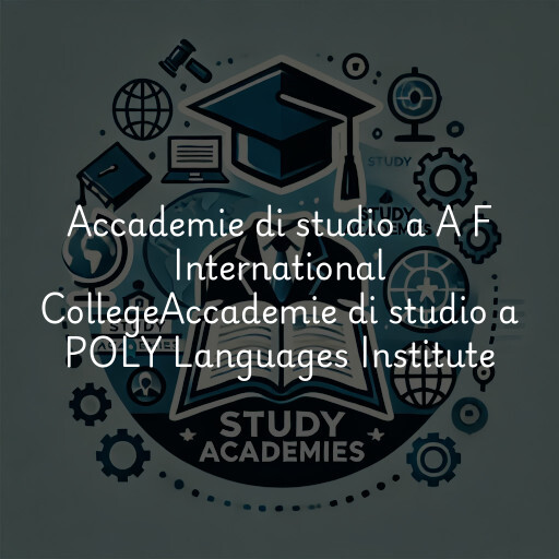 Accademie di studio a