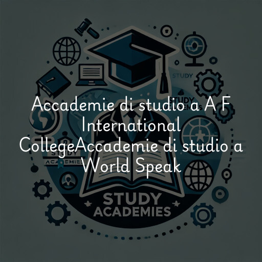 Accademie di studio a