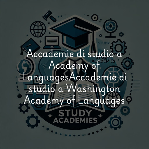 Accademie di studio a