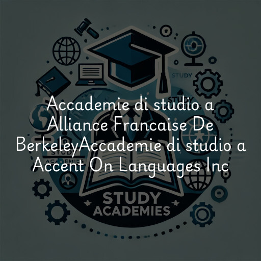 Accademie di studio a