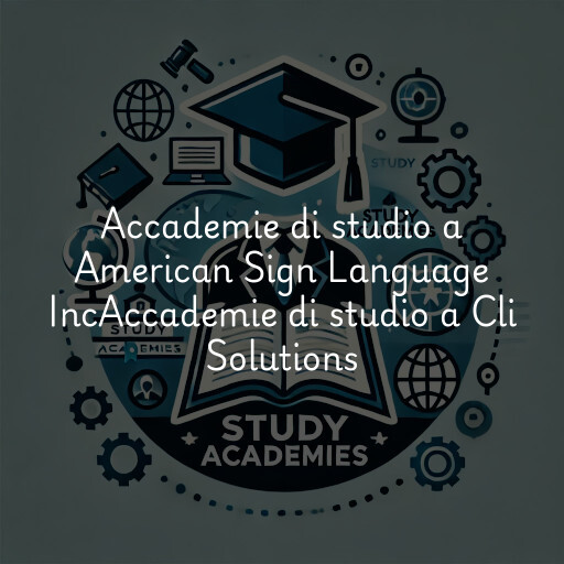 Accademie di studio a