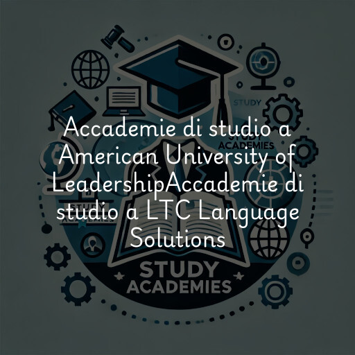Accademie di studio a
