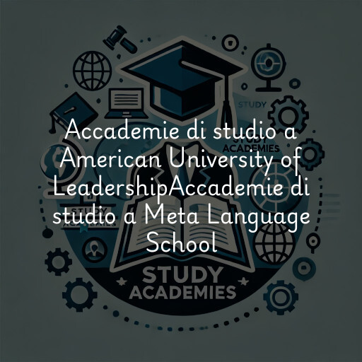 Accademie di studio a