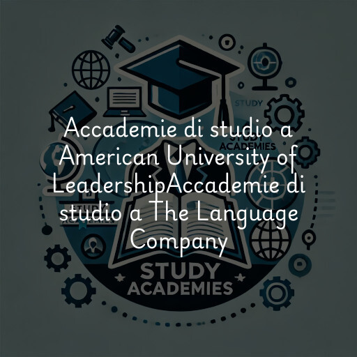 Accademie di studio a
