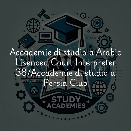 Accademie di studio a