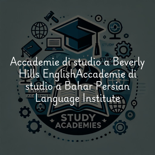 Accademie di studio a
