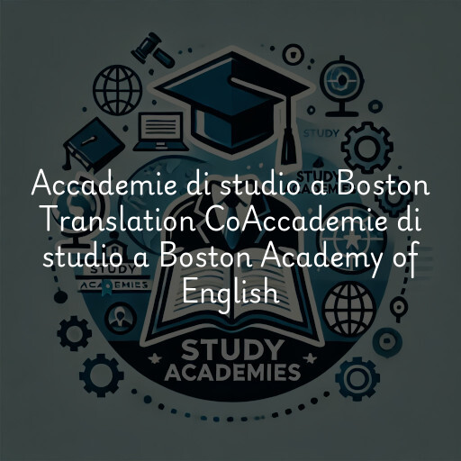 Accademie di studio a