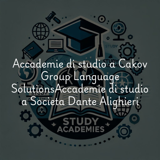 Accademie di studio a