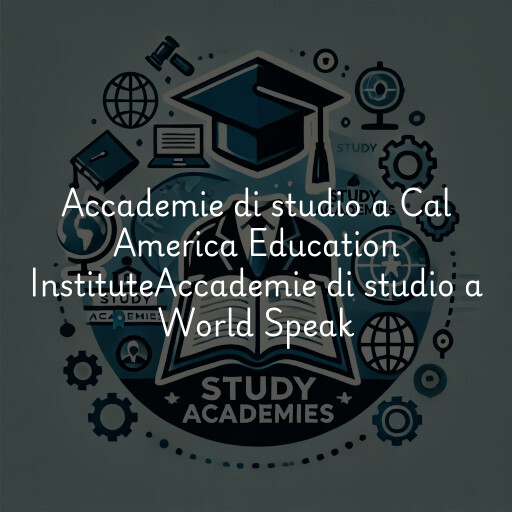 Accademie di studio a