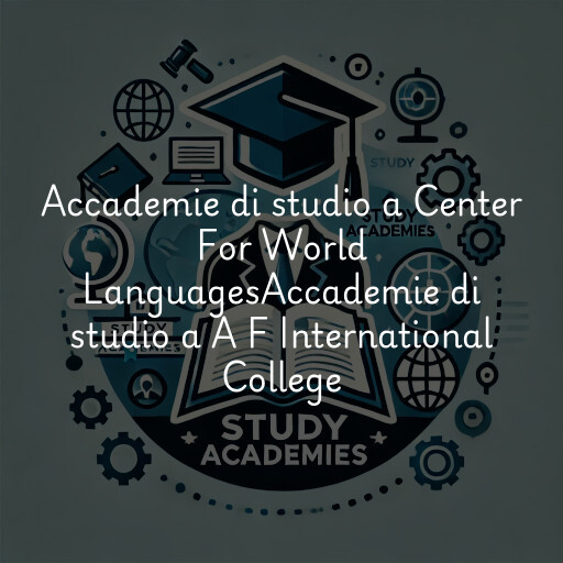 Accademie di studio a