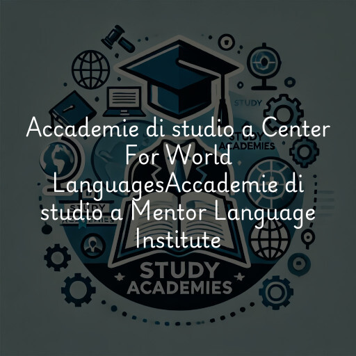 Accademie di studio a