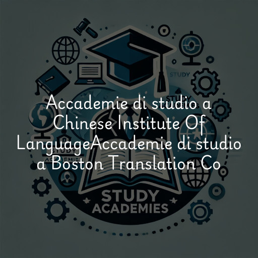 Accademie di studio a