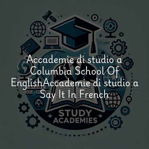 Accademie di studio a