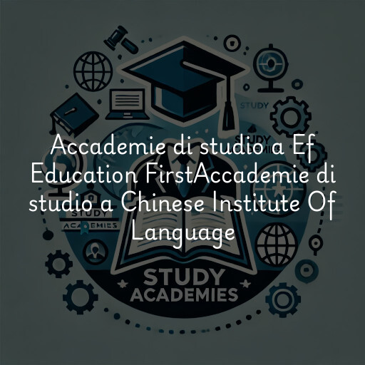 Accademie di studio a