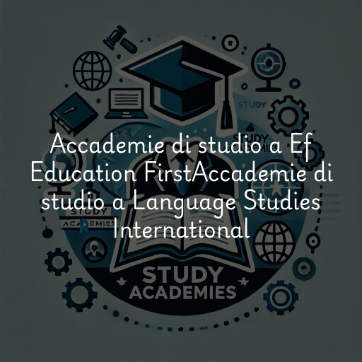 Accademie di studio a