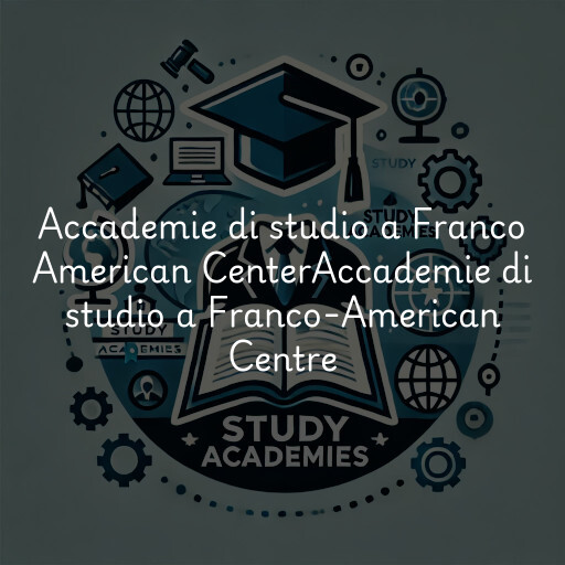 Accademie di studio a