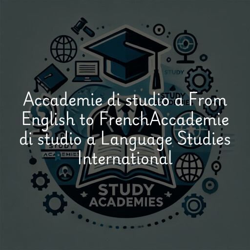 Accademie di studio a