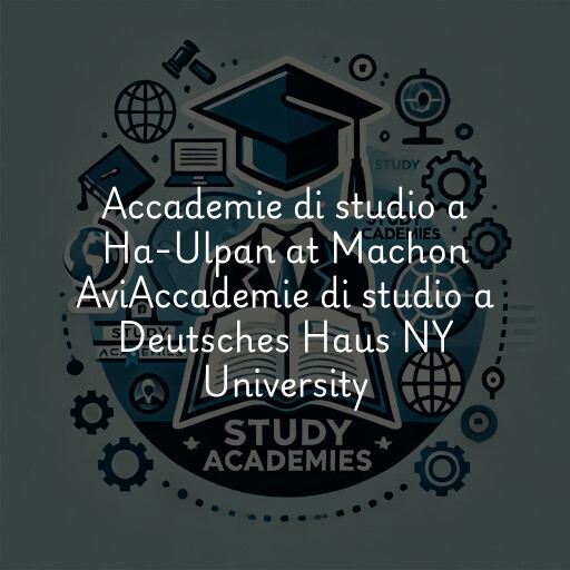 Accademie di studio a