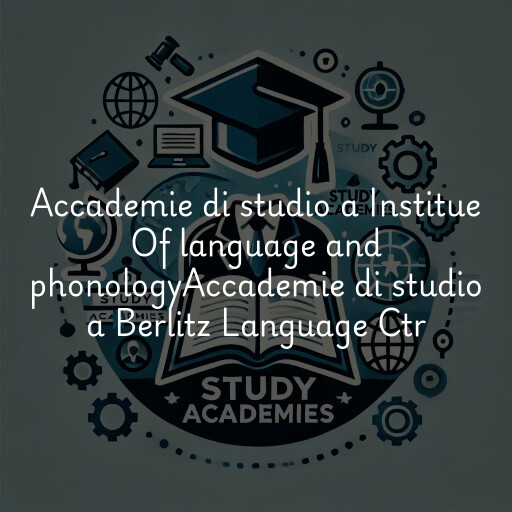 Accademie di studio a