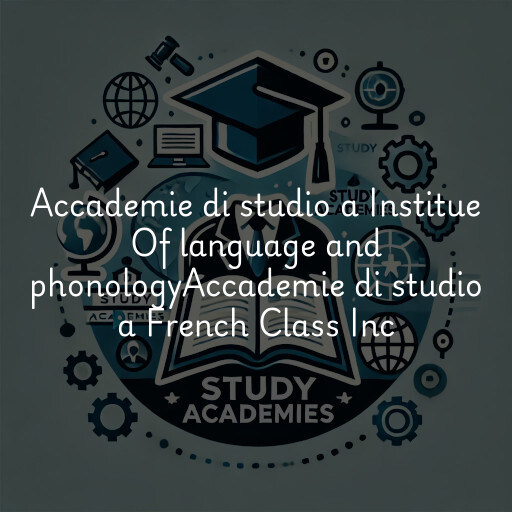 Accademie di studio a