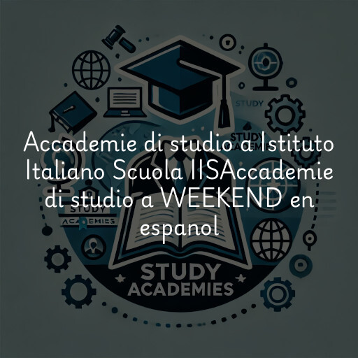 Accademie di studio a
