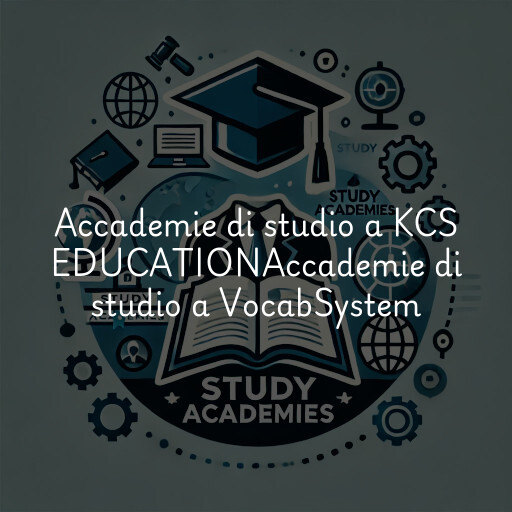 Accademie di studio a