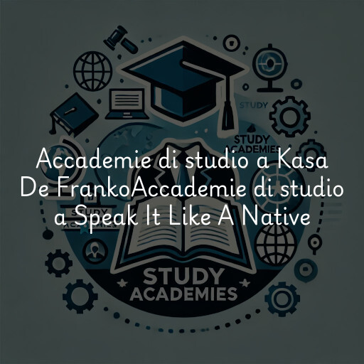 Accademie di studio a