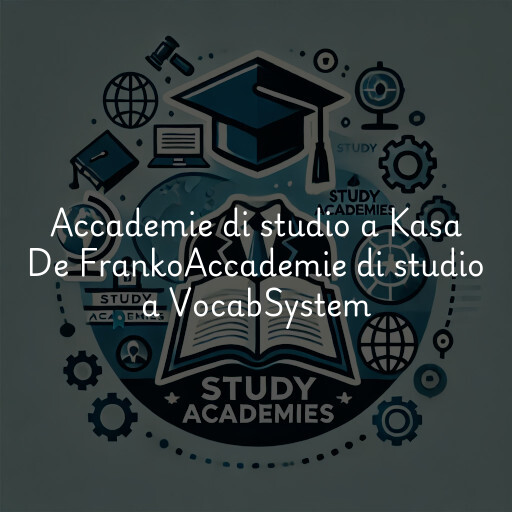 Accademie di studio a