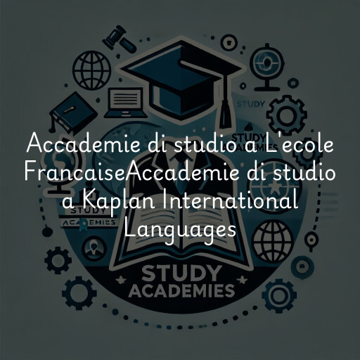 Accademie di studio a