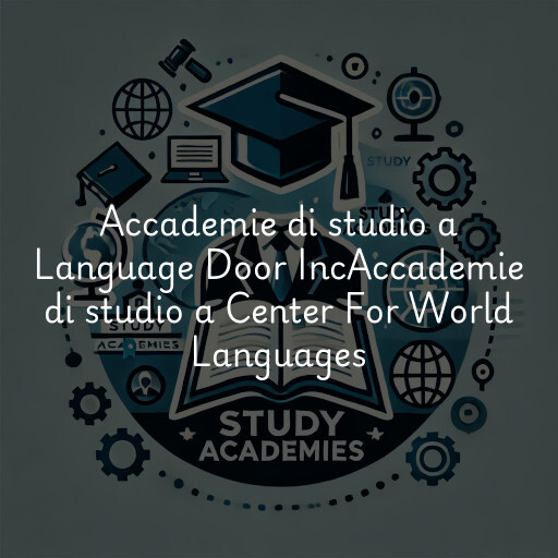 Accademie di studio a