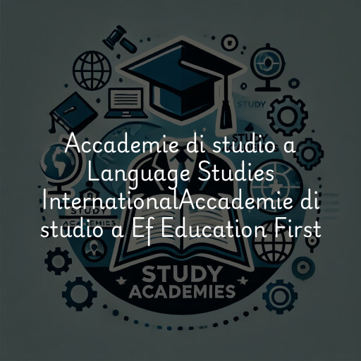 Accademie di studio a