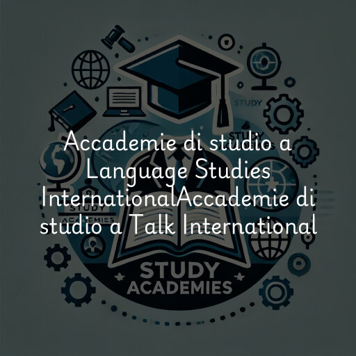 Accademie di studio a