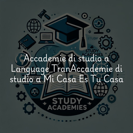 Accademie di studio a