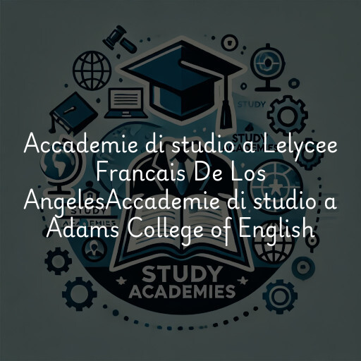 Accademie di studio a