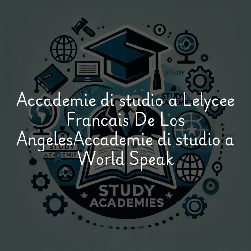 Accademie di studio a