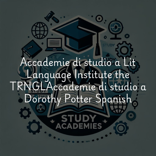Accademie di studio a