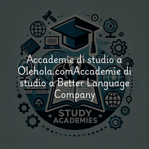 Accademie di studio a