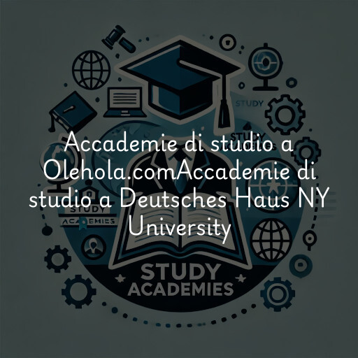 Accademie di studio a