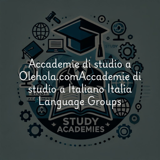 Accademie di studio a