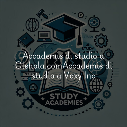 Accademie di studio a