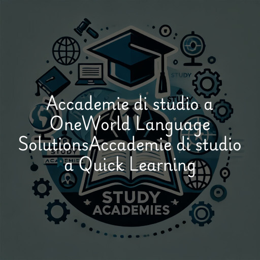 Accademie di studio a