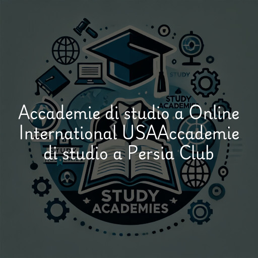 Accademie di studio a