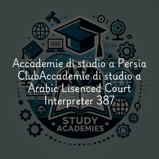Accademie di studio a