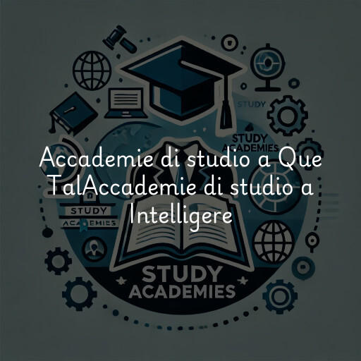 Accademie di studio a
