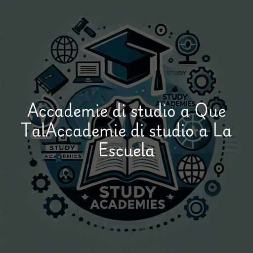 Accademie di studio a