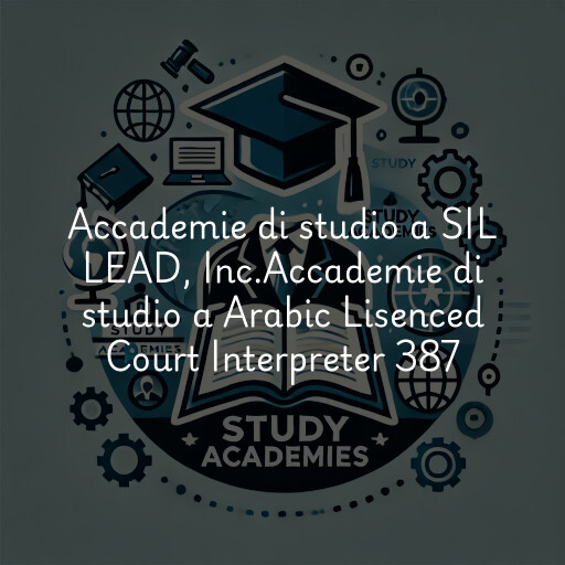 Accademie di studio a