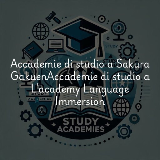 Accademie di studio a