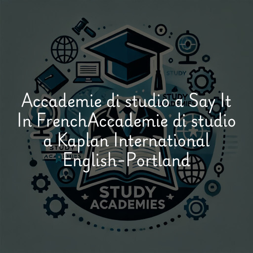 Accademie di studio a