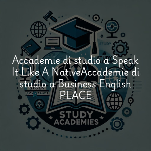 Accademie di studio a