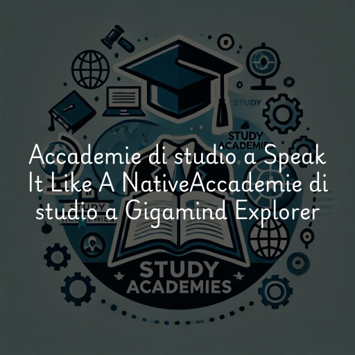 Accademie di studio a